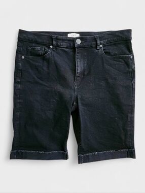 LOFT Outlet Denim Bermuda Shorts